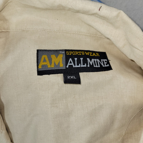 Vintage Mens Shirts Lot 2XL Button Up Casual Y2k Ben Sherman Zoo York Chaps Camo - Picture 11 of 16